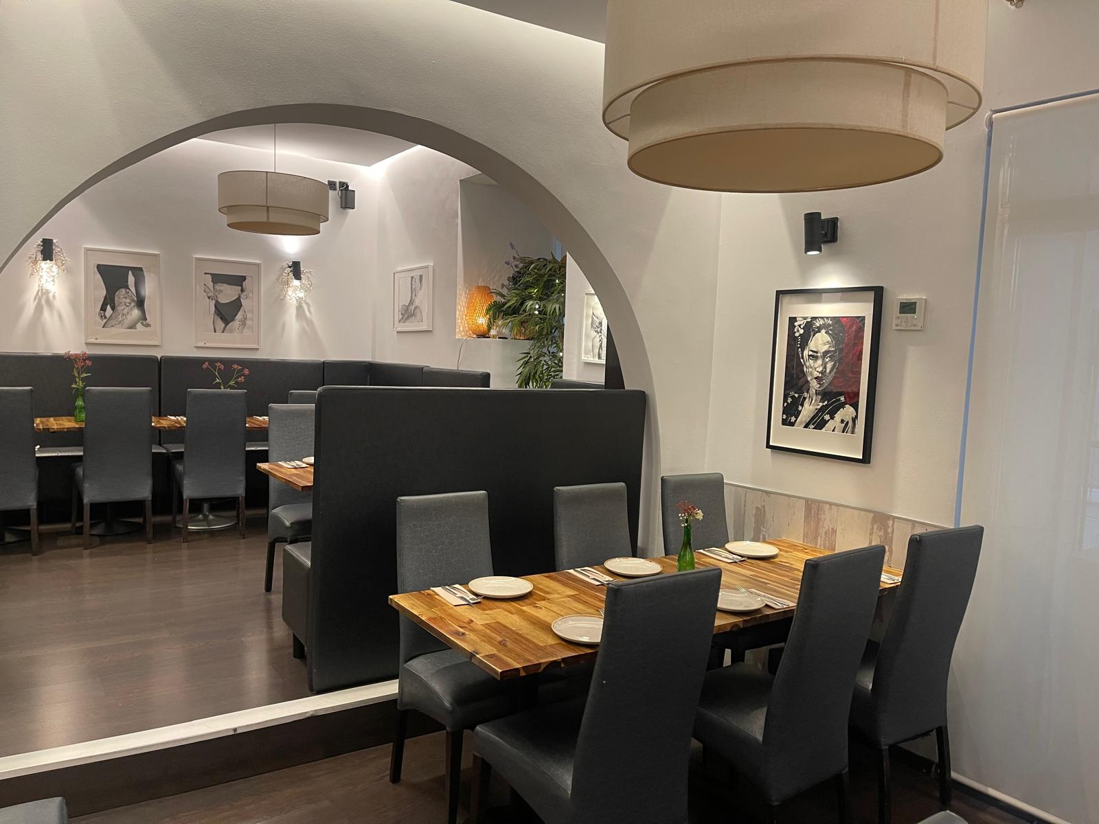 restaurante cerca de hoteles en Madrid centro Desengaño 13 interior