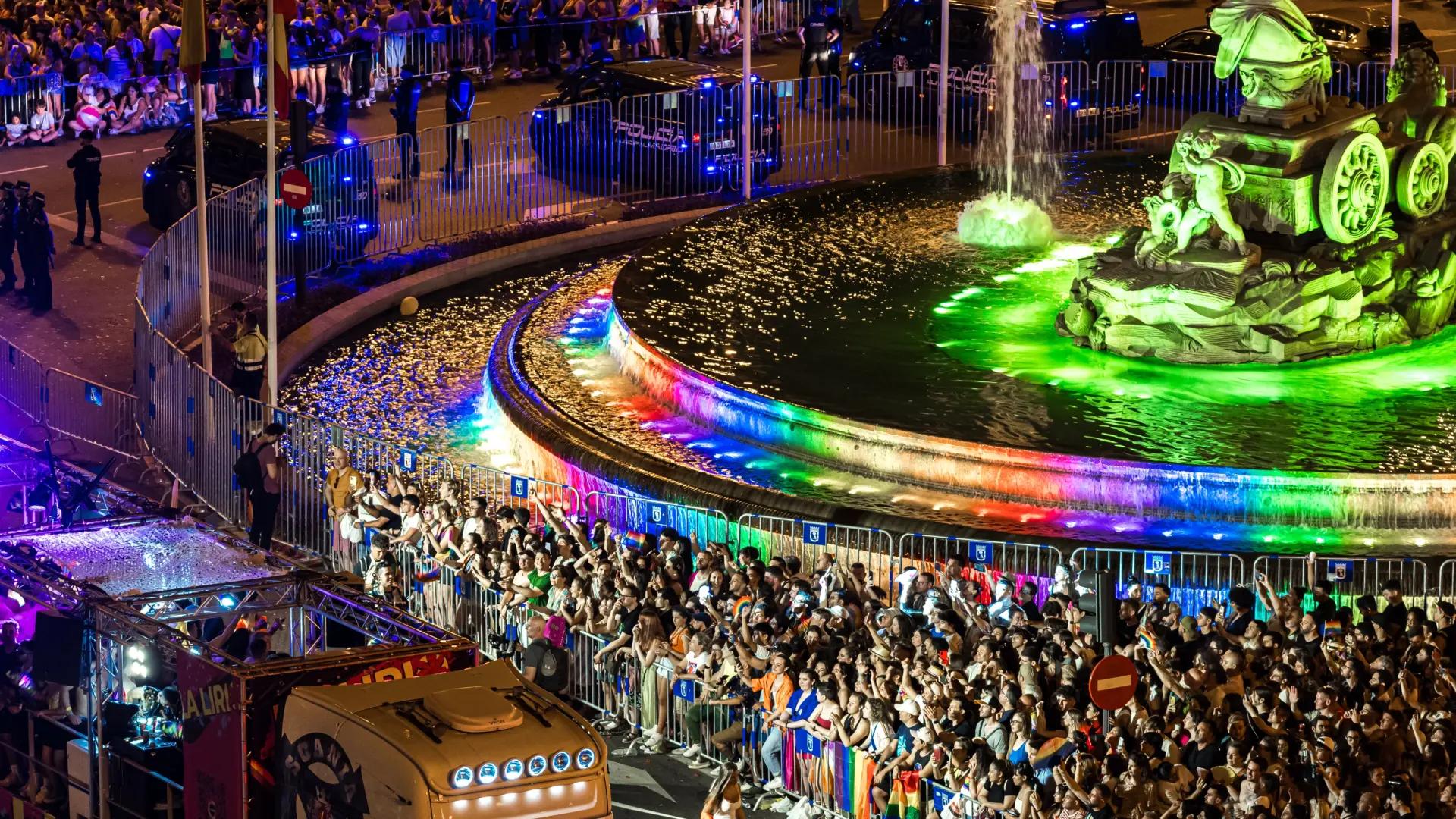 Fiestas del Orgullo Gay LGTBIQ+ en Madrid 2026, ambiente en Chueca y el centro de la ciudad