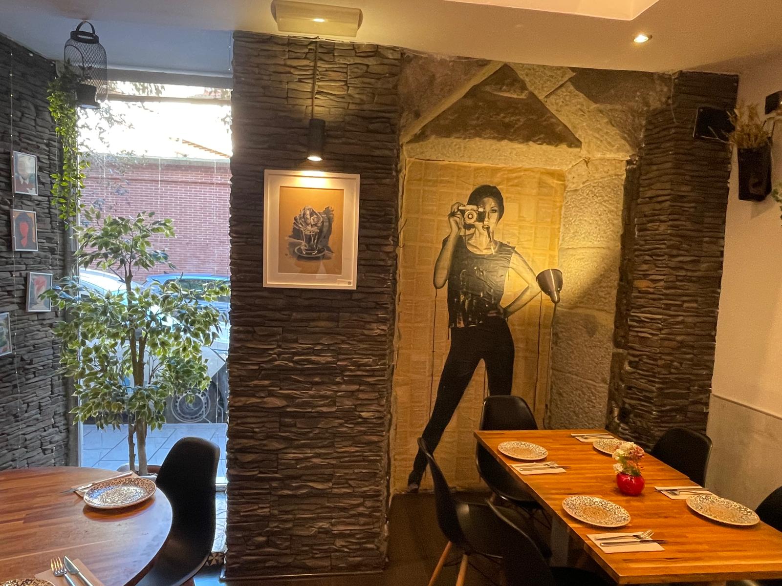 Interior de Desengaño 13, restaurante para comidas de trabajo en Madrid centro cerca de Gran Vía