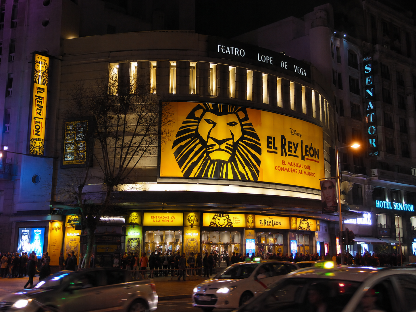 Musical El rey leon teatro lope de vega restaurante Desengaño 13
