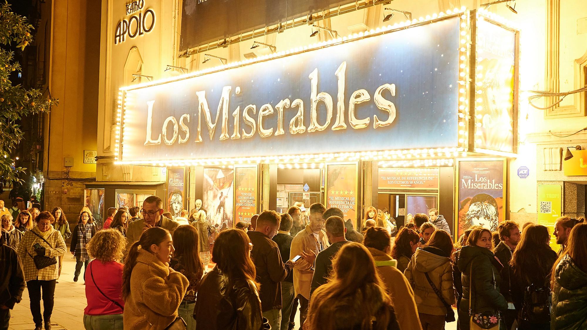 Musical los miserables teatro Apolo - Restaurante Desengaño13