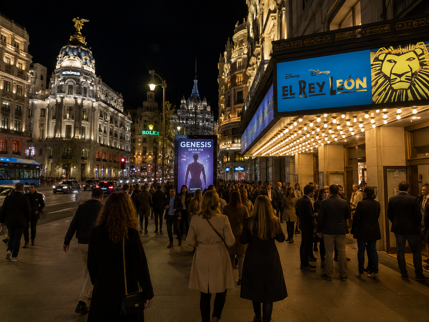 Donde cenar después del teatro o musical en Gran via